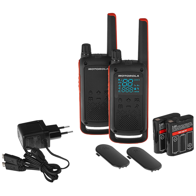 Motorola Walkie Talkie, domet 10 km, 16 kanala - TLKR T82 - Image 6