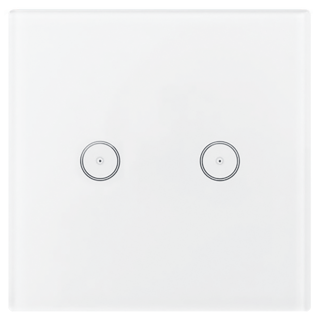 Amiko Home Prekidač, zidni, za dva uređaja - SMART SWITCH 2 CH