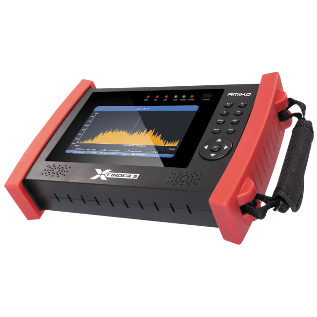 Amiko Instrument mjerni,profi,7" LCD , DVB-S2/T2/C, H.256 - X-FINDER 3