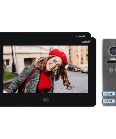 Vibell Video interfon 2 x 7", Felis Memo Multi2, set - OR-VID-EX-1064/B