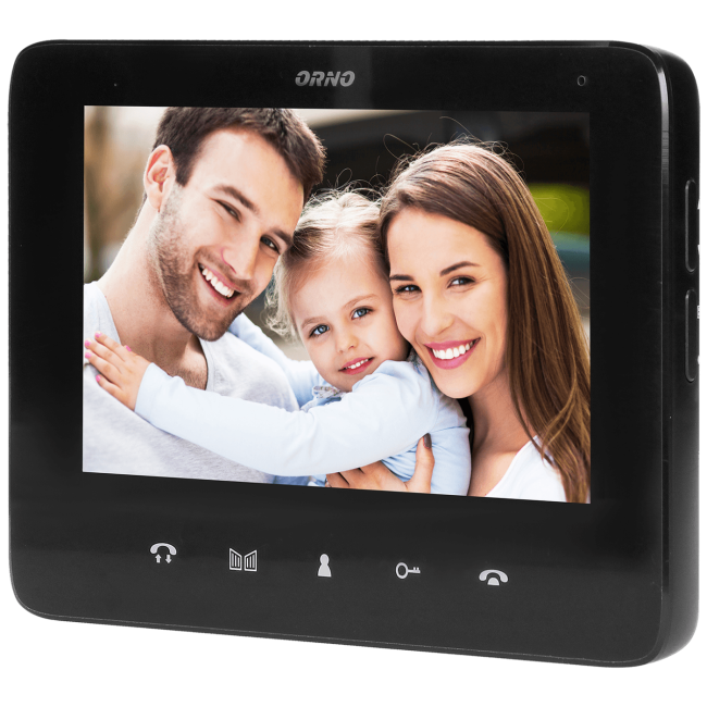 Orno Video interfon 2 x 7", 8 x RFID Tag, set, Indi Multi N - OR-VID-VP-1071/B - Image 3