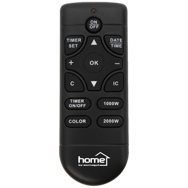home Kamin, električni, 2000W, daljinski upravljač - FKKI 06 - Image 4