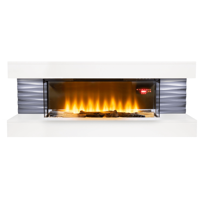 home Kamin, električni, 2000W, LED svjetlo, daljinski upravljač - FKK 10 - Image 2