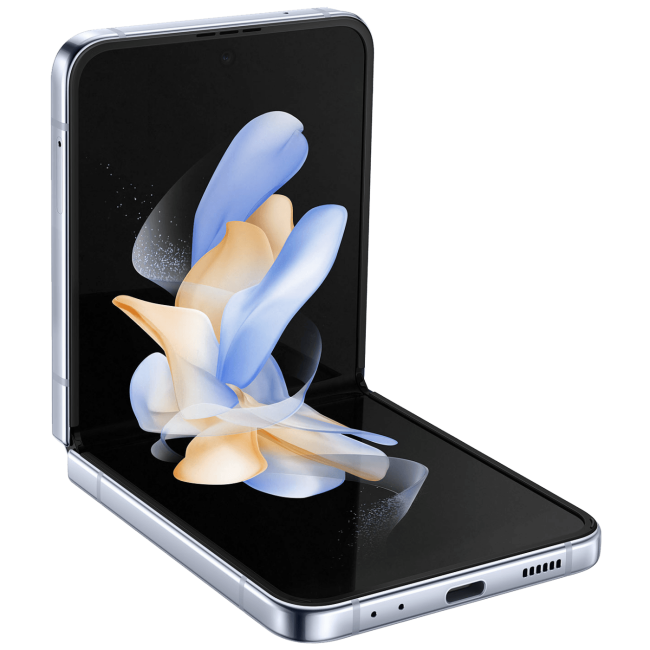Samsung Smartphone 6.7", 5G, Octa Core 3.19GHz,RAM 8GB, 12Mpixel - Galaxy Z Flip 4 5G 8GB/128GB Blue - Image 2
