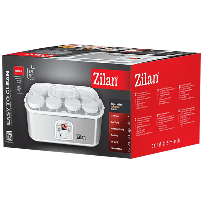 Zilan Aparat za pravljenje jogurta, 25 W - ZLN6104 - Image 2