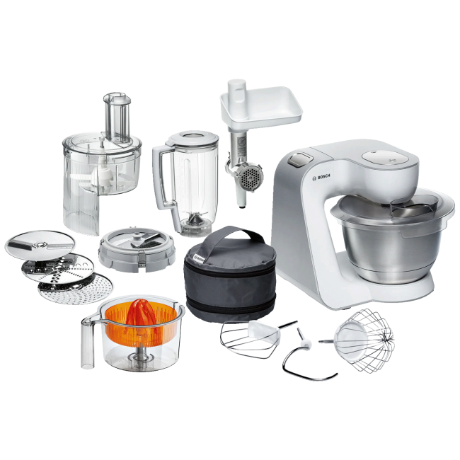 Bosch Mikser sa posudom, 900W, 7 brzina, kuhinjski robot - MUM54251