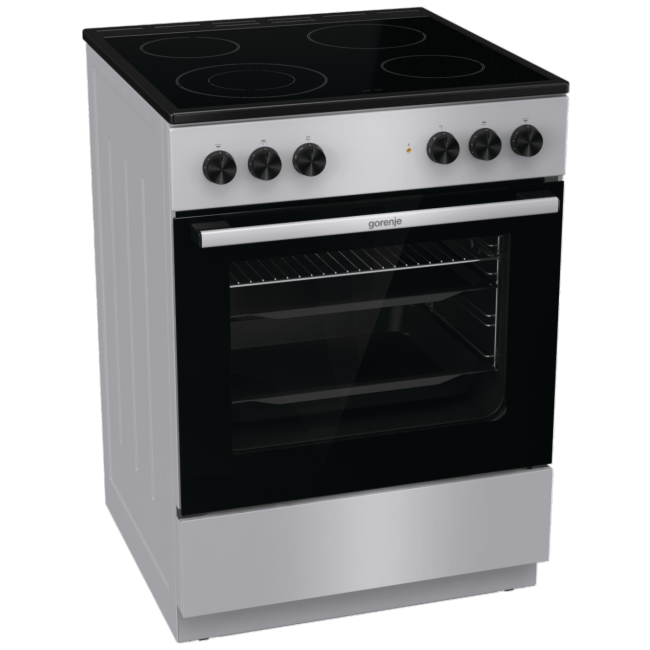 Gorenje Štednjak, staklokeramička ploča, 9200W, pećnica 71 lit, A - GEC6A41SC