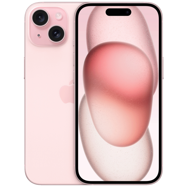 Apple iPhone 15, 128 GB, Super Retina XDR OLED 6.1" - iPhone 15 128GB Pink - Image 2