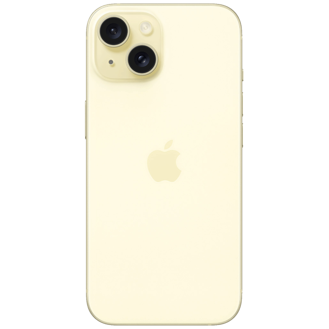 Apple iPhone 15, 128 GB, Super Retina XDR OLED 6.1" - iPhone 15 128GB Yellow; MTP23HN/A - Image 3