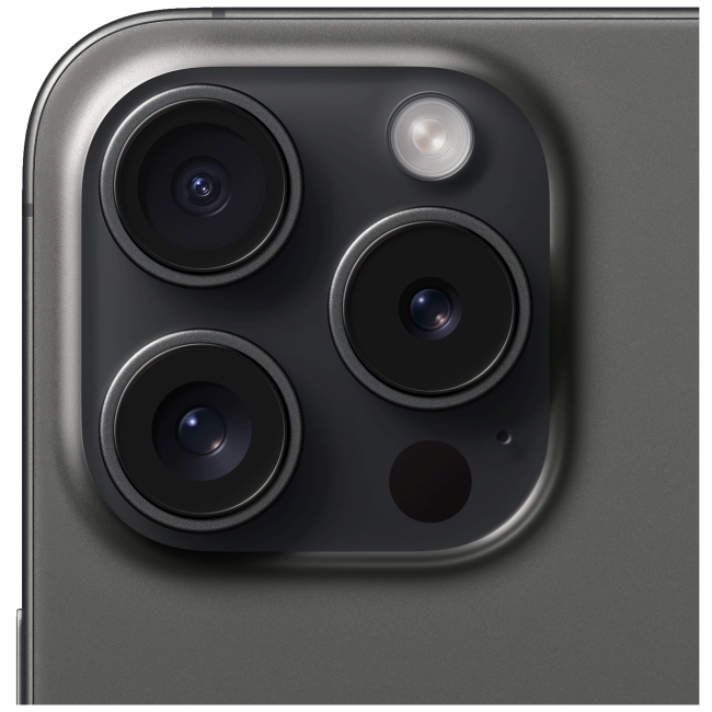 Apple iPhone 15 Pro, 128 GB, LTPO Super Retina XDR OLED 6.1" - iPhone 15 Pro 128GB Black Titanium - Image 4