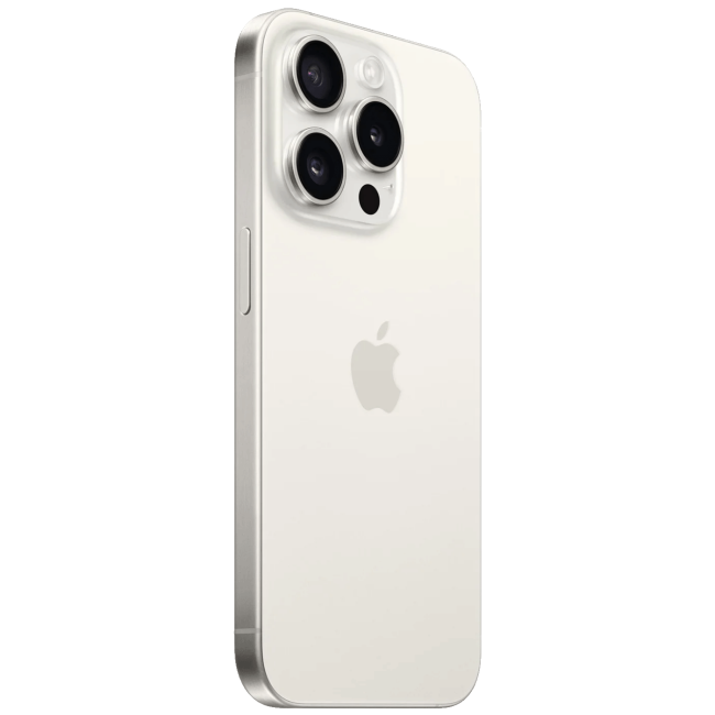 Apple iPhone 15 Pro, 128 GB, LTPO Super Retina XDR OLED 6.1" - iPhone 15 Pro 128GB White Titanium - Image 3