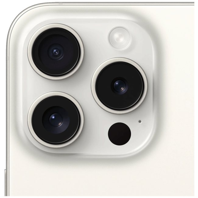 Apple iPhone 15 Pro, 128 GB, LTPO Super Retina XDR OLED 6.1" - iPhone 15 Pro 128GB White Titanium - Image 4