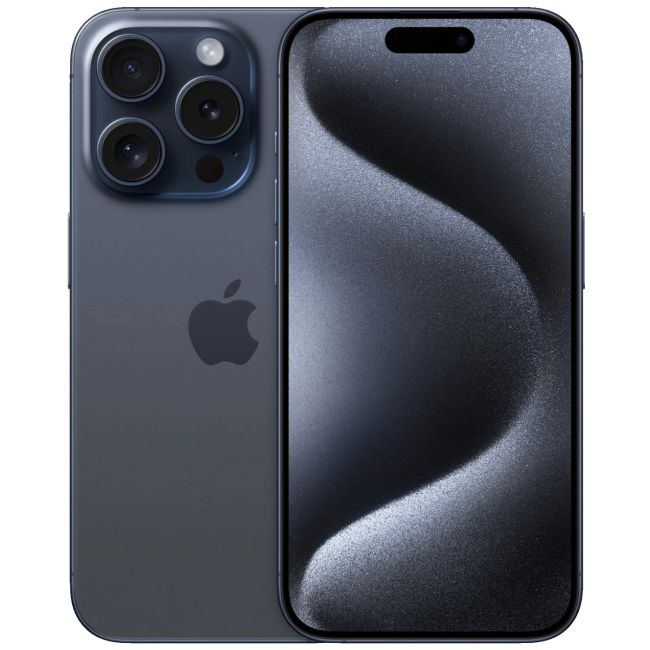 Apple iPhone 15 Pro Max, 256 GB, LTPO Super Retina XDR OLED 6.7" - iPhone 15 Pro Max 256GB Blue Titan - Image 2