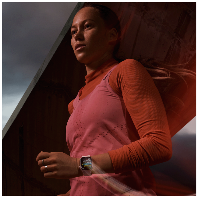 Apple SAT pametni, 1.9" LTPO OLED zaslon, vodootporan BT, WiFi - Watch Series 9 GPS 45mm Midnight - Image 6