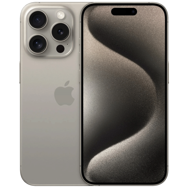 Apple iPhone 15 Pro, 256 GB, LTPO Super Retina XDR OLED 6.1" - iPhone 15 Pro 256GB Natural Titan. - Image 2