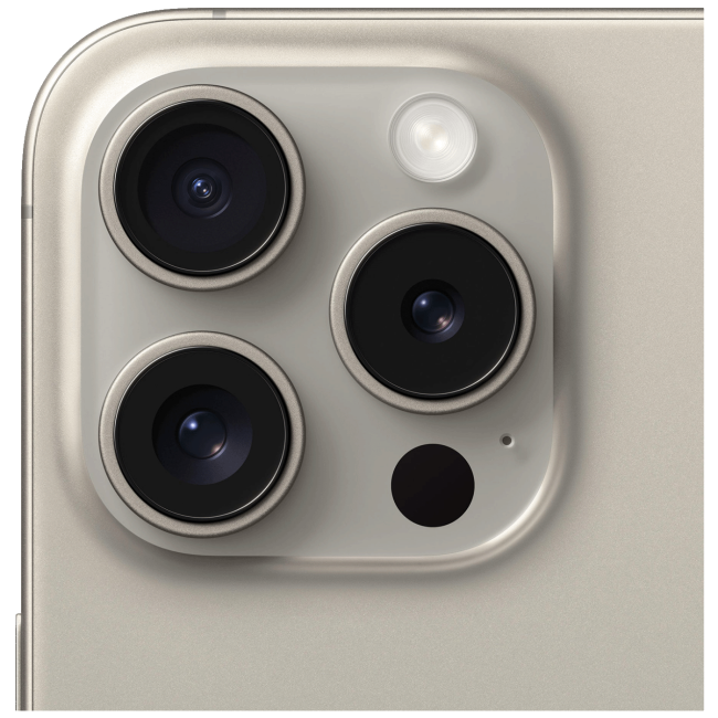Apple iPhone 15 Pro, 256 GB, LTPO Super Retina XDR OLED 6.1" - iPhone 15 Pro 256GB Natural Titan. - Image 4