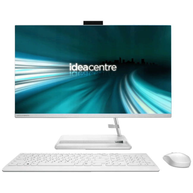 Lenovo Desktop AiO, Intel Celeron 7305, 8GB DDR4, SSD 256GB, 21.5" - IdeaCentre AIO 3 22IAP7
