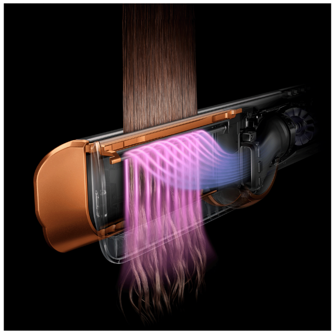 Dyson Pegla za kosu, 1600W, Airstrait Bright Nickel/Bright Copper - Airstrait Bright Nickel/Copper - Image 5