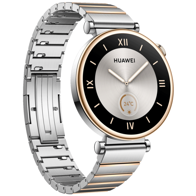 Huawei Pametni sat, 1.32" AMOLED, 5ATM vodootporan, BT, 323mAh - GT 4 41mm Silver Stainless EU - Image 2