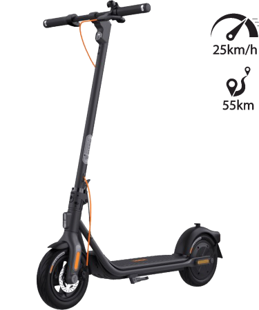 Segway Električni Romobil , 10" točkovi, 25 km/h,  Domet do 55 km - F2 Plus E