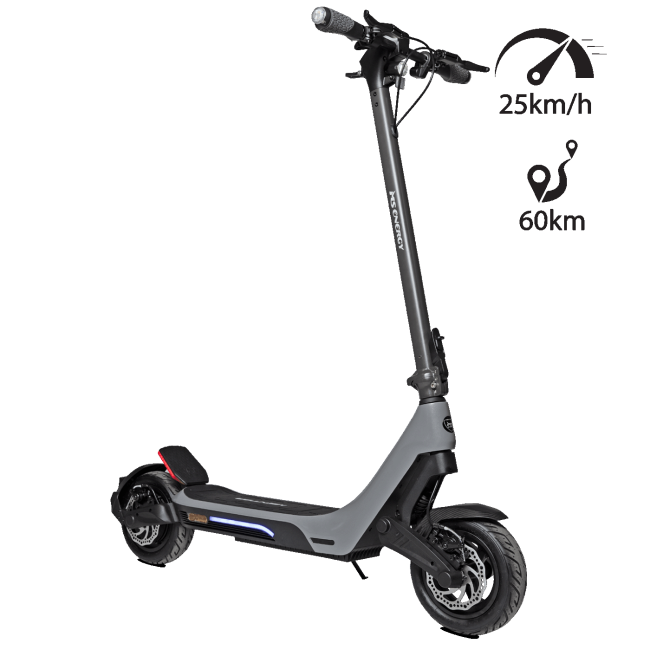MS Energy Električni Romobil, 10" točkovi, 25 km/h, domet do 60 km - Mentor