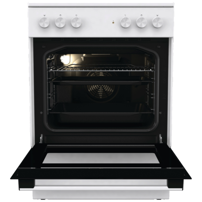 Gorenje Štednjak, staklokeramička ploča, 9200W, pećnica 71 lit, A - GEC6A41WC - Image 3
