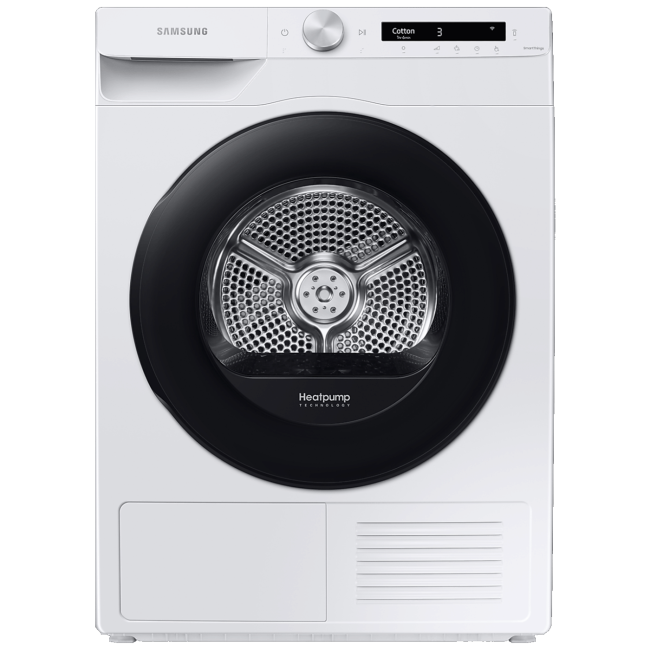 Samsung Mašina za sušenje veša sa toplotnom pumpom, 8 kg., A+++ - DV80T5220AW/S7
