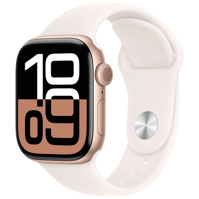 Apple Pametni sat, 1.77" LTPO3 OLED zaslon, vodootporan BT, WiFi - Watch Series 10 GPS 42mm Rose Gold