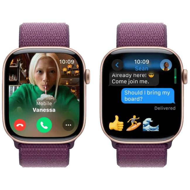 Apple Pametni sat, 1.96" LTPO3 OLED zaslon, vodootporan BT, WiFi - Watch Series 10 GPS 46mm Rose Gold - Image 5