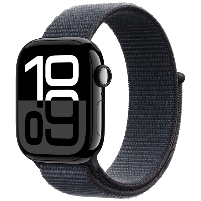 Apple Pametni sat, 1.77" LTPO3 OLED zaslon, vodootporan BT, WiFi - Watch Series 10 GPS 42mm Jet Black