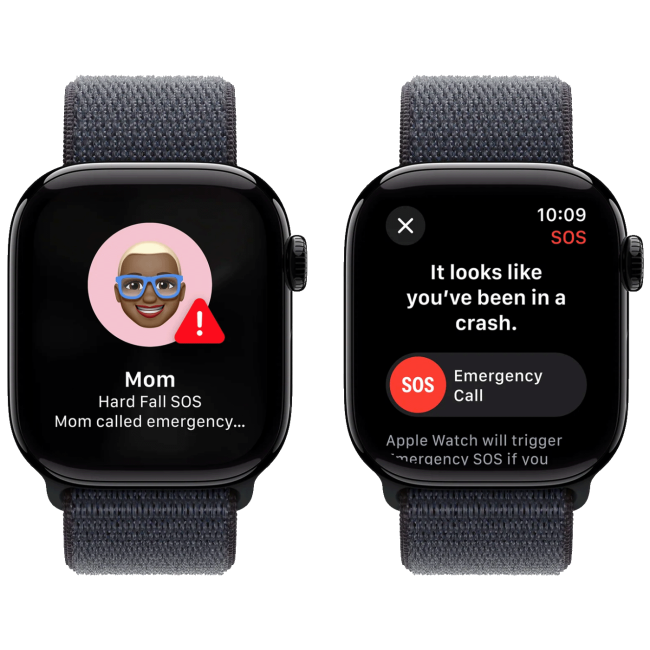 Apple Pametni sat, 1.77" LTPO3 OLED zaslon, vodootporan BT, WiFi - Watch Series 10 GPS 42mm Jet Black - Image 3