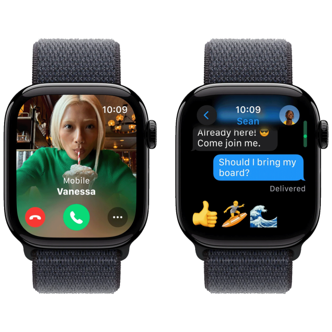 Apple Pametni sat, 1.77" LTPO3 OLED zaslon, vodootporan BT, WiFi - Watch Series 10 GPS 42mm Jet Black - Image 5