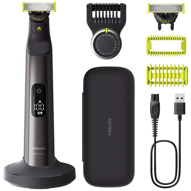 Philips Aparat za brijanje, trimer, Lice i Tijelo, OneBlade Pro - QP6652/61