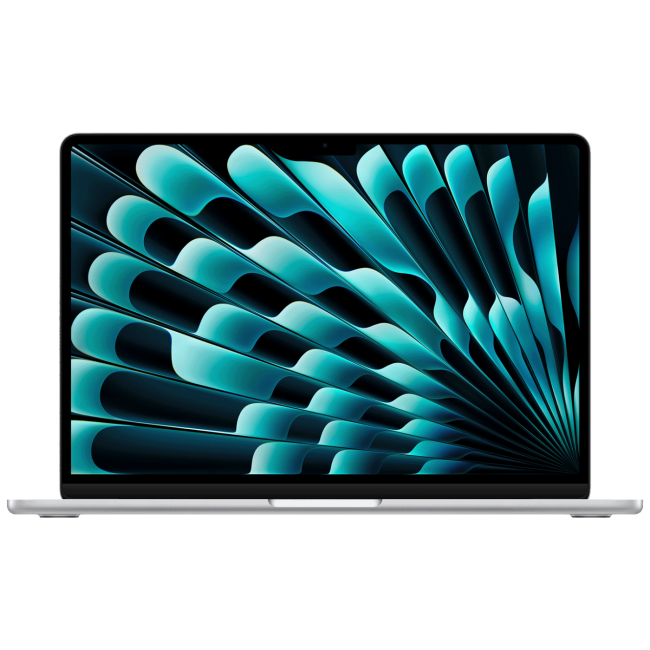 Apple Laptop 13,6", M3 chipset, 8GB DDR, SSD 256 GB - MacBook Air 13 (2024); MRXQ3T/A