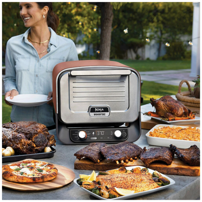 Ninja Pizza pekač, 2400W, Pizza Oven and Smoker - OO101EU - Image 6
