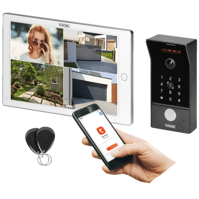 Virone Video interfon 10", WiFi, RFID, Mailo - VDP-70/W