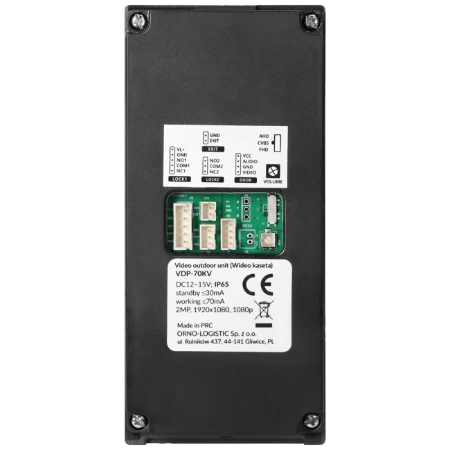 Virone Video interfon 10", WiFi, RFID, Mailo - VDP-70/W - Image 7