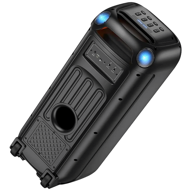 hoco. Zvučnik bežični sa 2 bežična mikrofona, USB, Bluetooth, 60W - HA13 Max Ramon - Image 3