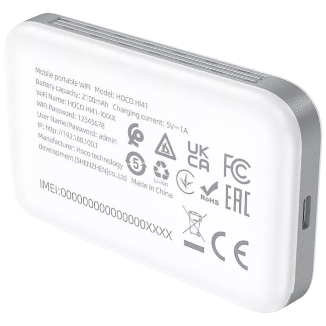 hoco. 4G mobilni WiFi router, 150Mbps - HI41 Portable WiFi - Image 4