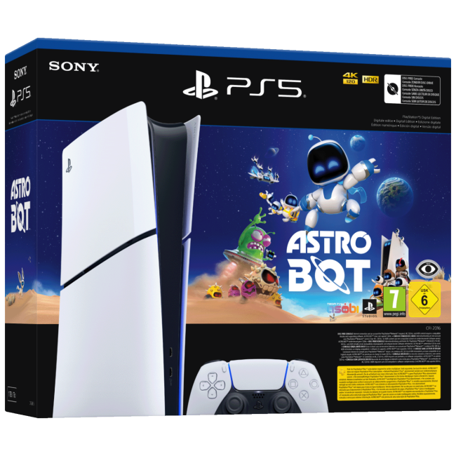 Sony Igraća konzola PlayStation 5 + Astro Bot VCH - PS5 Slim D chassis+Astro Bot VCH