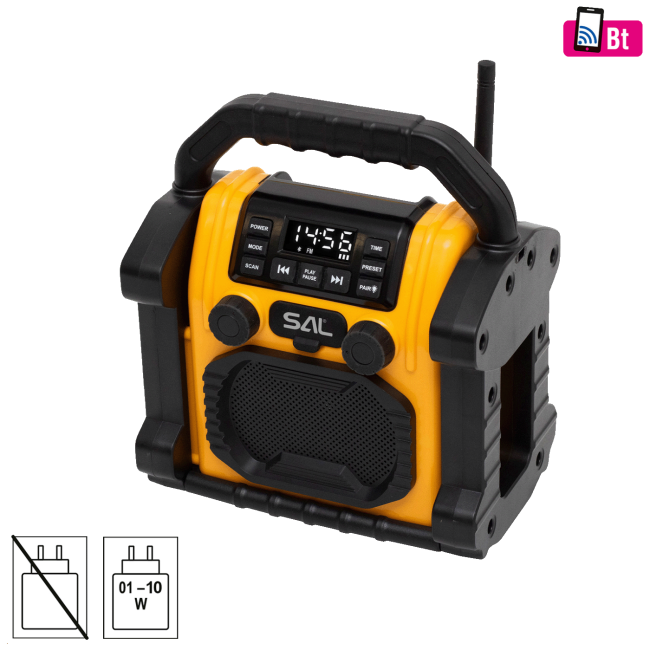 SAL Zvučnik bežični, Bluetooth, Power Bank, FM, 10W - BTWORKPRO