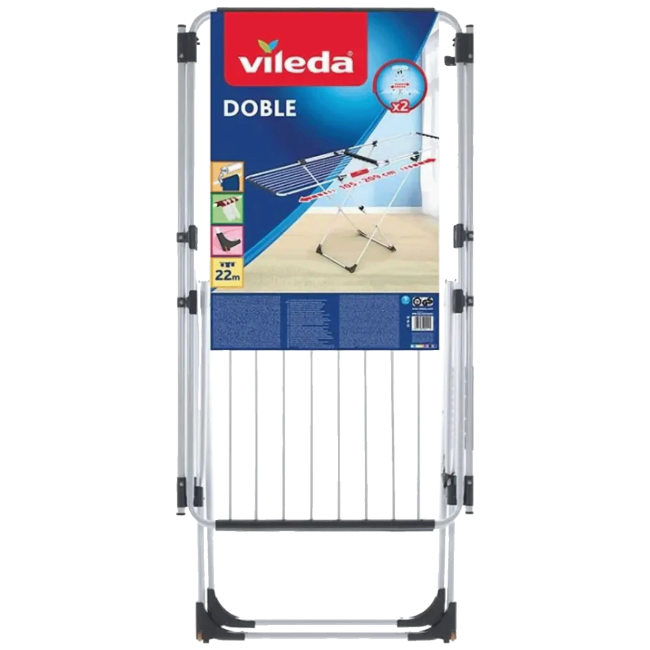 Vileda Sušilo za veš, 20 met. žica za sušenje, Doble - Image 2