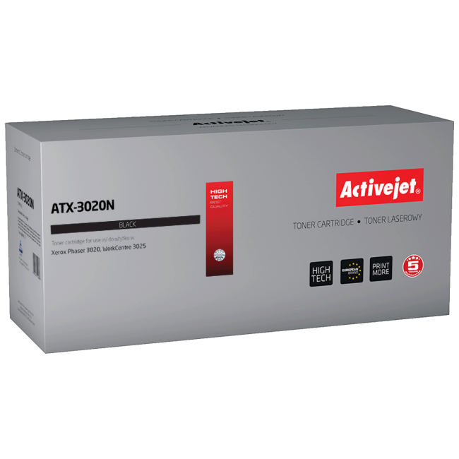 Activejet Toner za printer Xerox 3020, WorkCentre 3025, crni - ATX-3020N