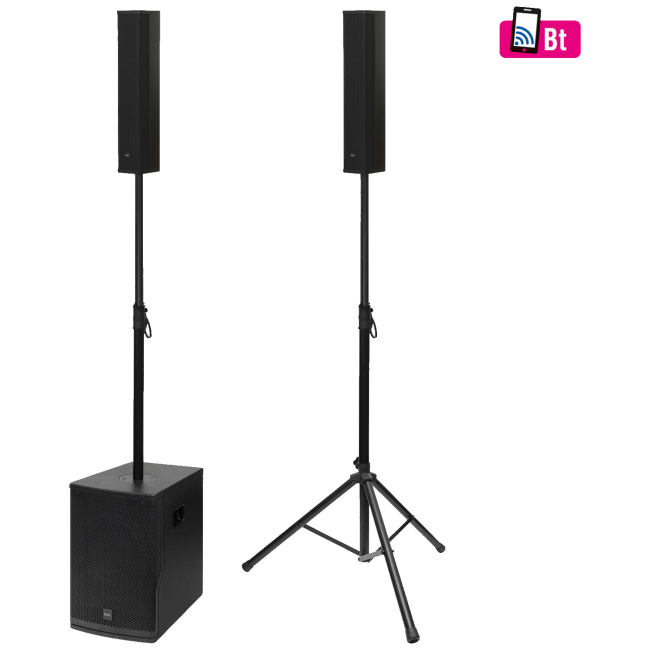 SAL Zvučna kutija, aktivna, bass/satelit, 800W, Bluetooth - PAS12W243S