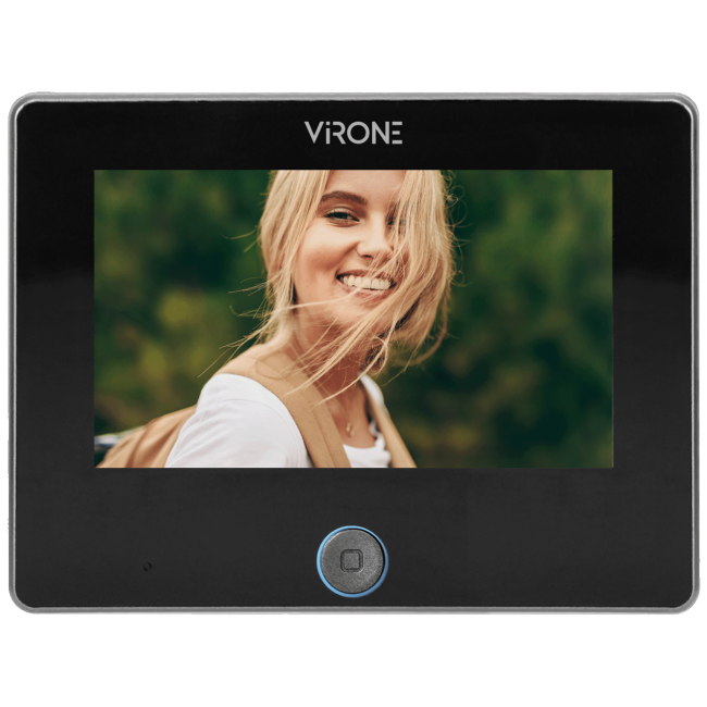 Virone Digitalna špijunka za ulazna vrata, Smart, 4.3", LCD, WiFi - DV-3 - Image 2