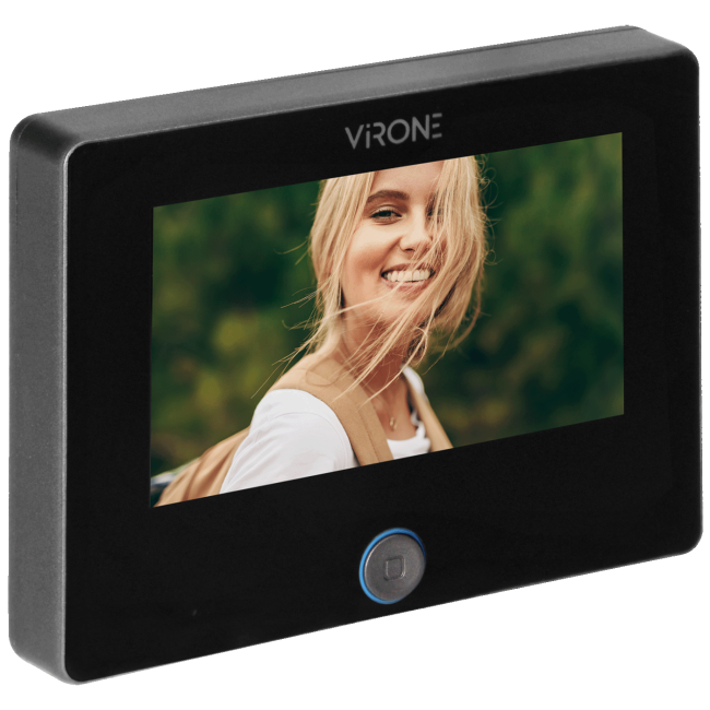 Virone Digitalna špijunka za ulazna vrata, Smart, 4.3", LCD, WiFi - DV-3 - Image 3