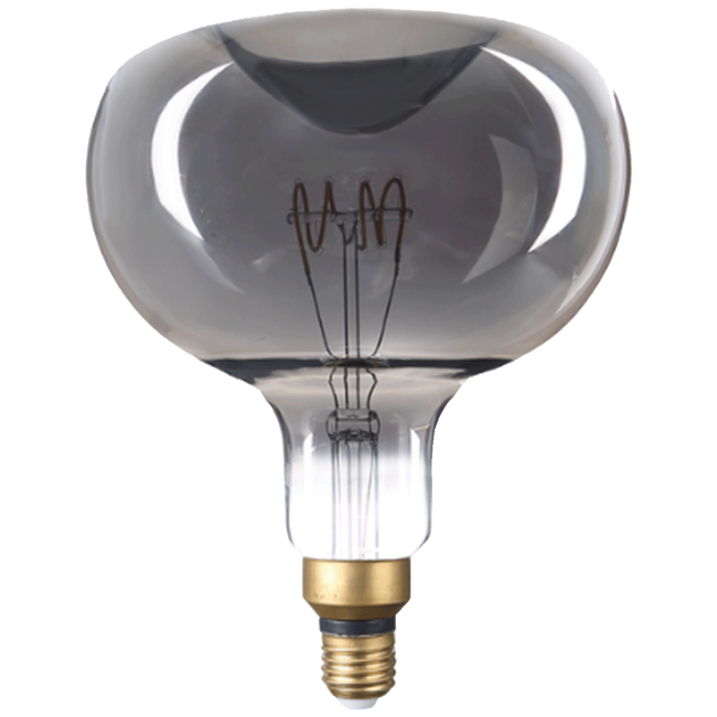 Avide Sijalica, LED 6W, E27, 2700K, 360°, 230V AC - Jumbo Smoky 6W E27 - Image 2
