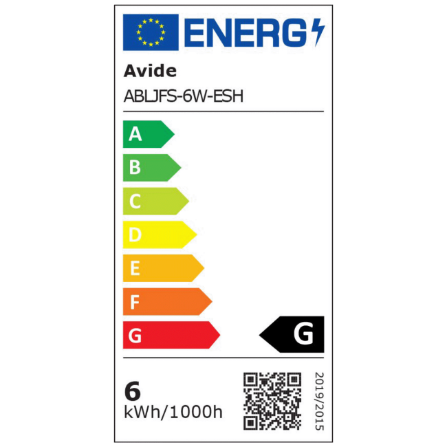 Avide Sijalica, LED 6W, E27, 2700K, 360°, 230V AC - Jumbo Smoky 6W E27 - Image 5