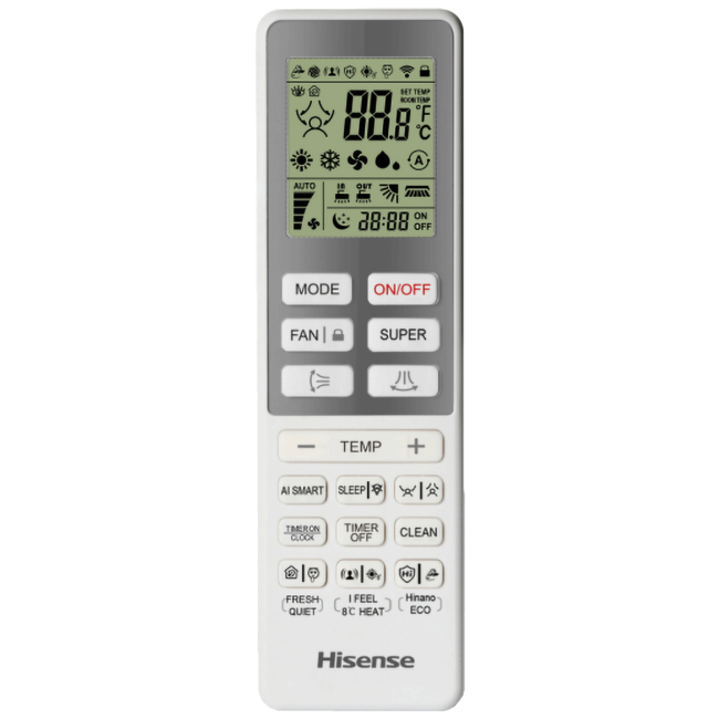 Hisense Klima uređaj, 12000Btu, grijanje -22°, WiFi, A+++/A++ - Fresh Air 12K - QJ35XJ3BG - Image 4