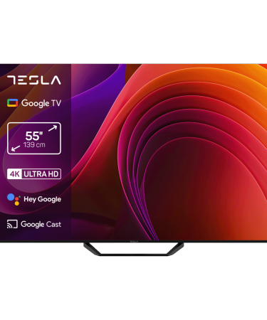 Tesla Televizor Smart LED 4K UltraHD 55", Google TV - 55E655BUS